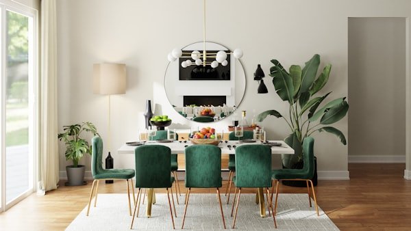 Dining Table Set (6 Chairs)